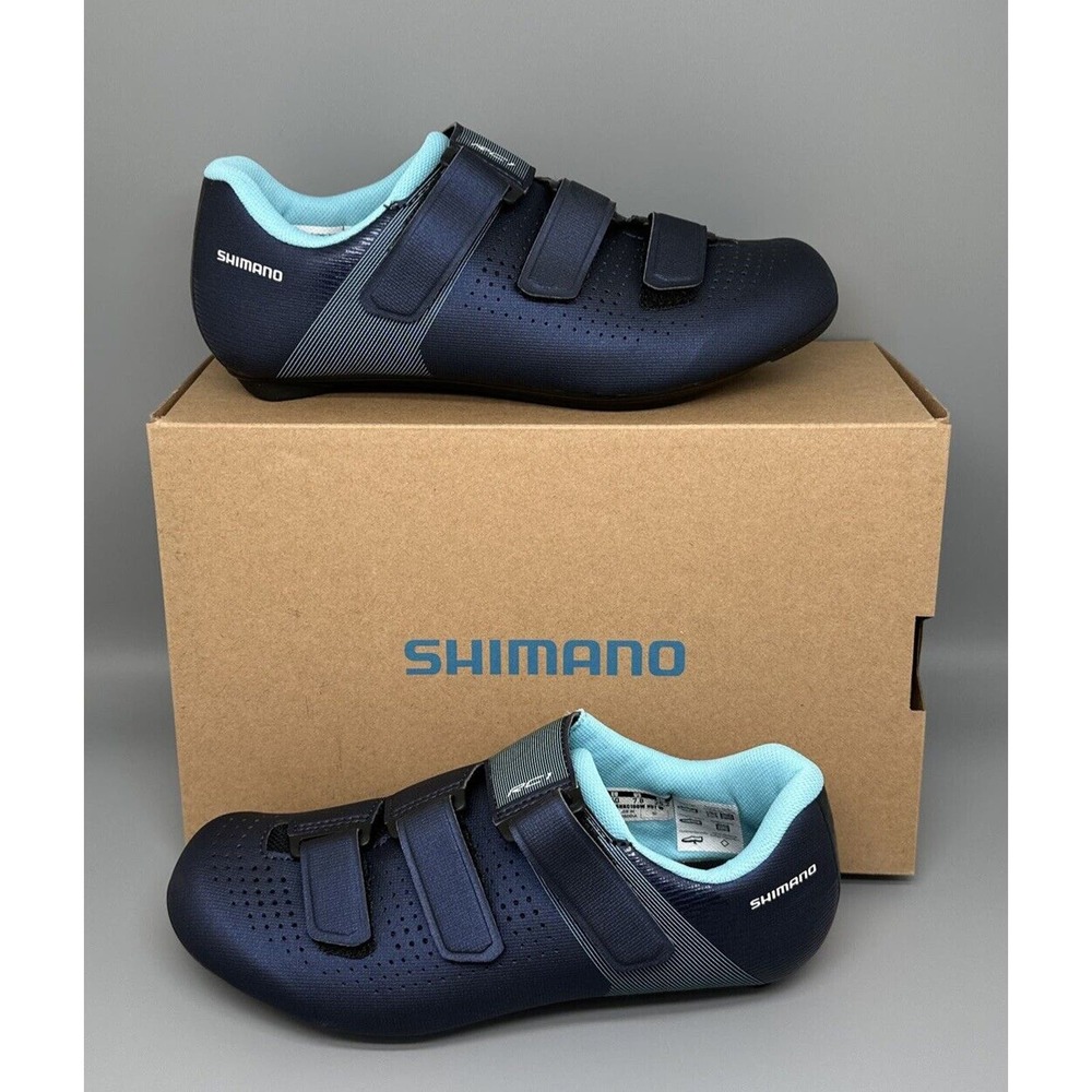Shimano Dynalast Blue Bike‎ Cycling Shoes RC1W Women's Sz 7.8 EU 40